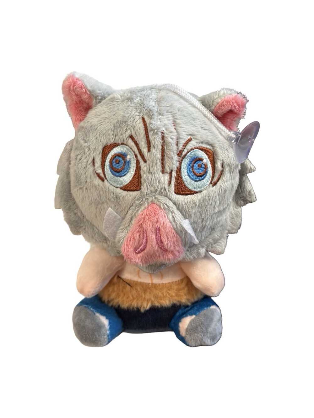 Demon Slayer Inosuke Hashibira Plush Toy Gray Excellent Boar Mask Anime